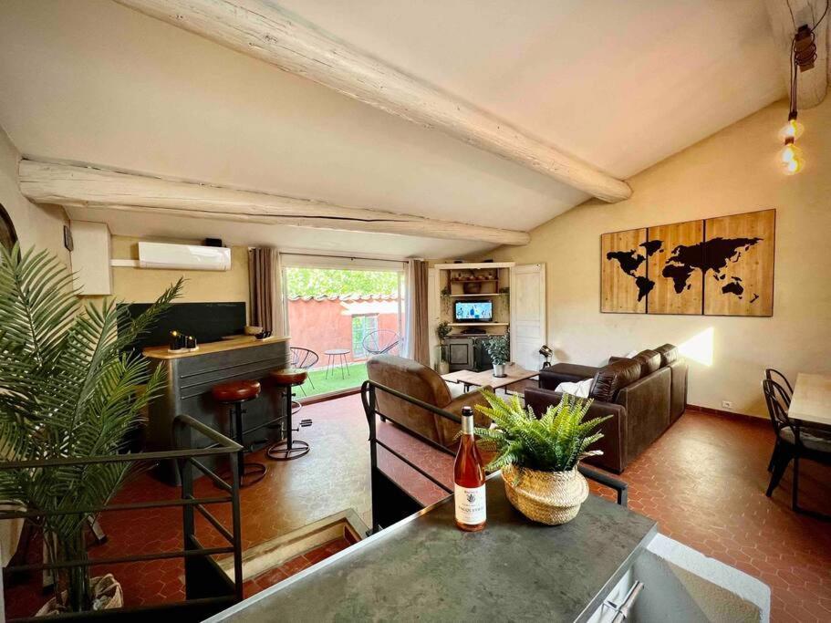 Charmant Appartement Bédoin Екстериор снимка
